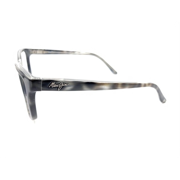 Maui Jim Honi MJ 758-11S Gray Tortoise Cat Eye Sunglasses Frames 54-18 140 Italy - Picture 7 of 12